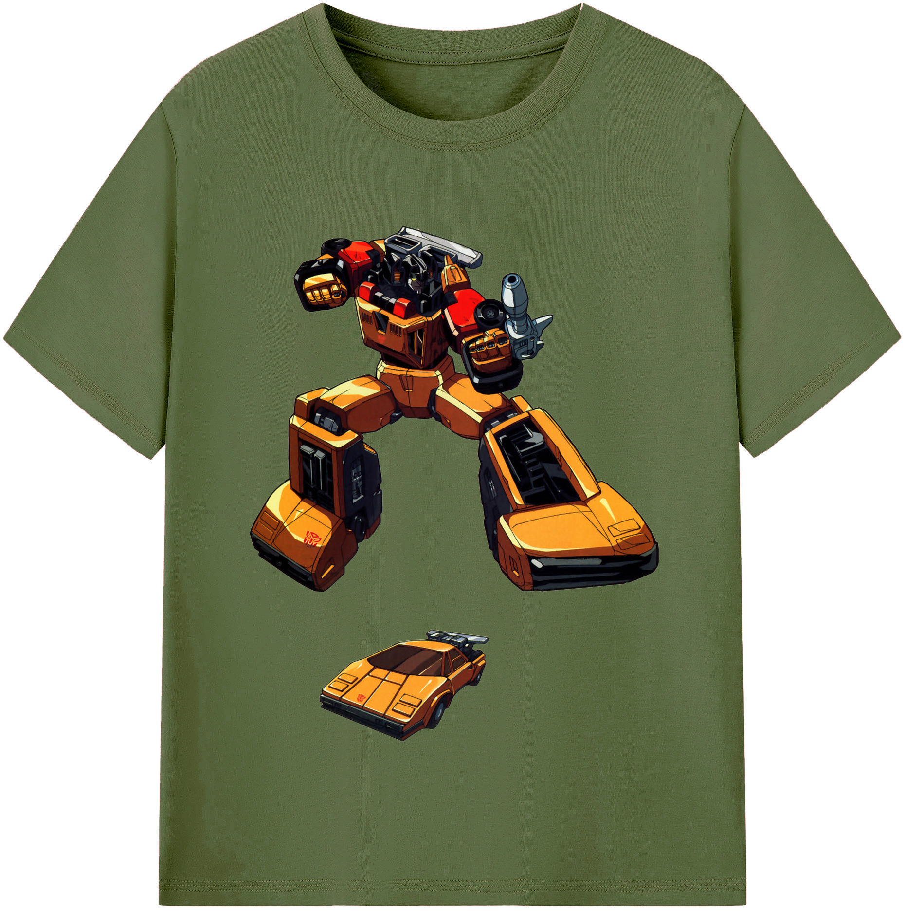 （画像用）  綿100％半袖Tシャツ（フロントプリント）
